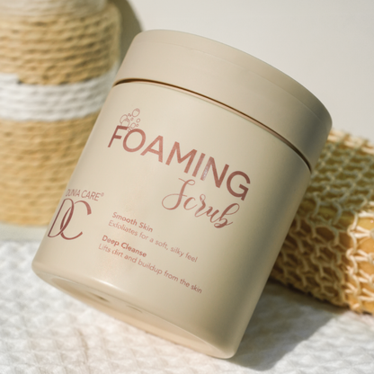 Dunia Care Foaming Scrub – Deep Clean & Smooth Skin (500 g)